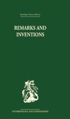 Remarks and Inventions - Needham, Rodney