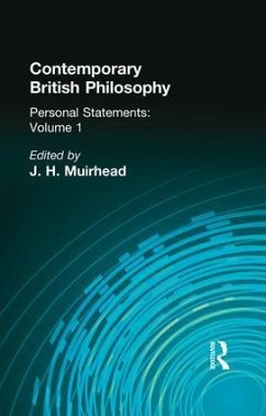 Contemporary British Philosophy - Muirhead, J H