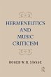 Hermeneutics and Music Criticism - Bild 1