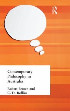 Contemporary Philosophy in Australia - Brown, Robert And Rollins