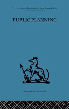 Public Planning - Friend, John; Power, J M