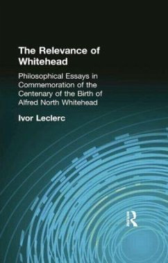 The Relevance of Whitehead - Leclerc, Ivor