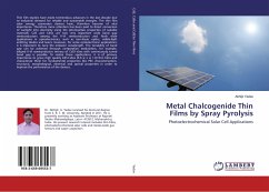 Metal Chalcogenide Thin Films by Spray Pyrolysis