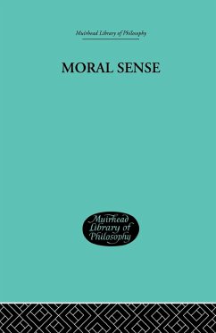 Moral Sense - Bonar, James