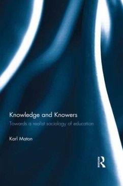 Knowledge and Knowers - Maton, Karl