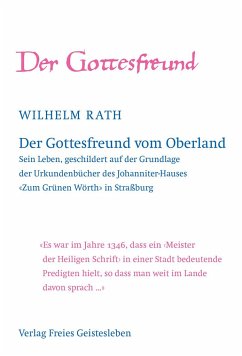 Der Gottesfreund vom Oberland - Rath, Wilhelm