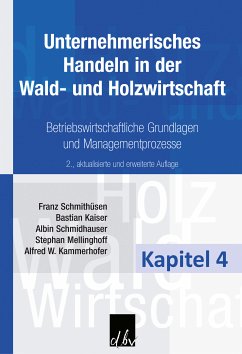 Unternehmerisches Handeln in der Wald- und Holzwirtschaft - Kapitel 4 (eBook, PDF) - Schmithüsen, Franz; Kaiser, Bastian; Schmidhauser, Albin; Mellinghoff, Stephan; Kammerhofer, Alfred W.