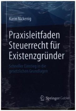 Cover Praxisleitfaden Steuerrecht für Existenzgründer