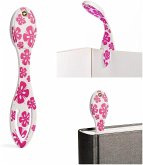 Flexilight LED Leselampe mit Clip - Pink Flowers