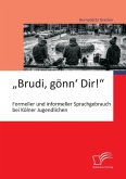 ¿Brudi, gönn¿ Dir!¿: Formeller und informeller Sprachgebrauch bei Kölner Jugendlichen