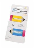 Line Markers Pencils - Magnetische Lesezeichen 2er-Set
