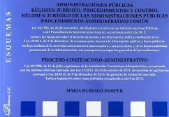 Administraciones públicas : régimen jurídico, procedimientos y control : régimen jurídico de las administraciones públicas : esquemas - Burzaco Samper, María . . . [et al.