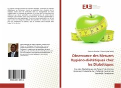 Observance des Mesures Hygiéno-diététiques chez les Diabétiques - Tcheutchoua Noule, François Stephan