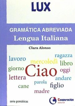 Gramática abreviada de la lengua italiana - Alonso Simón, Clara