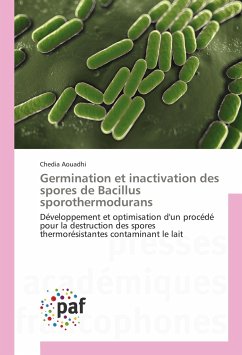 Germination et inactivation des spores de Bacillus sporothermodurans - Aouadhi, Chedia