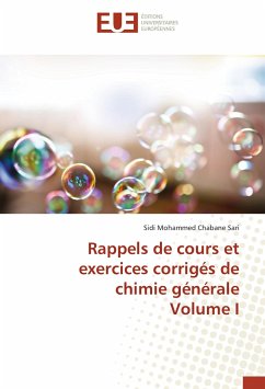 Rappels de cours et exercices corrigés de chimie générale Volume I - Chabane Sari, Sidi Mohammed