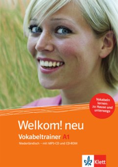 Vokabeltrainer A1, CD-ROM + Heft + MP3-CD / Welkom! neu - Niederländisch für Anfänger