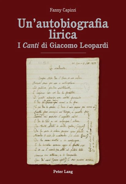 Un'autobiografia lirica Un'autobiografia lirica