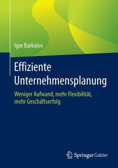 Effiziente Unternehmensplanung - Barkalov, Igor