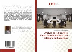 Analyse de la Structure Financière des EMF de 1ère catégorie au Cameroun - Ndjamen Njabo, Emmanuel Thierry