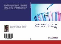 Selective reduction of C=C double bond of the Lactone ring
