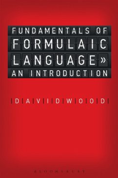 Cover Fundamentals of Formulaic Language