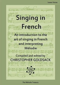 Singing in French - lower voices - Goldsack, Christopher