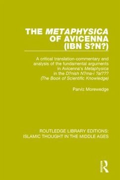 The 'Metaphysica' of Avicenna (ibn Sīnā) - Morewedge, Parviz