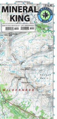 Mineral King Trail Map - Harrison, Tom