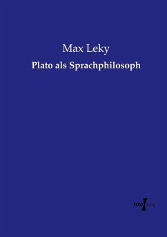 Cover Plato als Sprachphilosoph