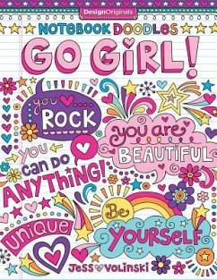 Notebook Doodles Go Girl!: Coloring & Activity Book - Volinski, Jess