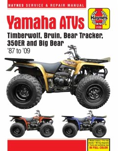 Yamaha ATVs (87 - 09) Haynes Repair Manual - Haynes Publishing