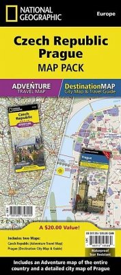 Czech Republic, Prague [Map Pack Bundle] - National Geographic Maps