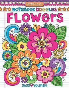 Notebook Doodles Flowers: Coloring & Activity Book - Volinski, Jess