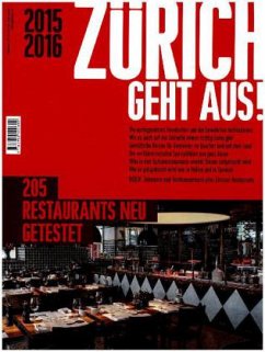 Zürich geht aus! 2016/2017 Cover Zürich geht aus! 2016/2017