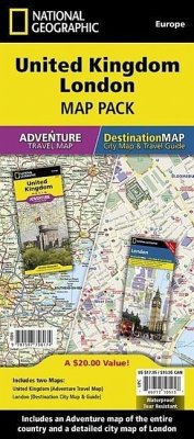 United Kingdom, London [Map Pack Bundle] - National Geographic Maps