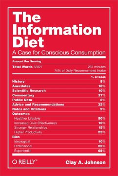 The Information Diet - Johnson, Clay A.