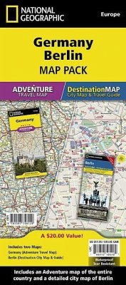 Germany, Berlin [Map Pack Bundle] - National Geographic Maps