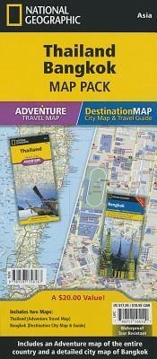Thailand, Bangkok [Map Pack Bundle] - National Geographic Maps