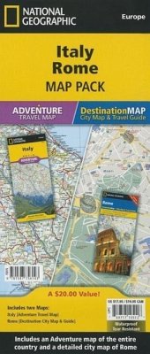 Italy, Rome [Map Pack Bundle] - National Geographic Maps