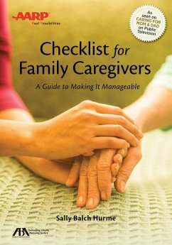 Aba/AARP Checklist for Family Caregivers - Hurme, Sally Balch