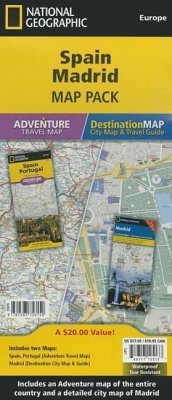 Spain, Madrid [Map Pack Bundle] - National Geographic Maps