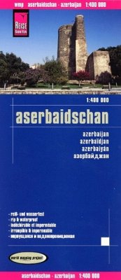 Reise Know-How Landkarte Aserbaidschan (1:400.000). Azerbaijan / Azerbaidjan / Azerbaiyán