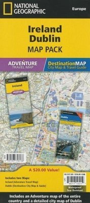 Ireland, Dublin [Map Pack Bundle] - National Geographic Maps