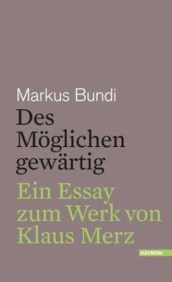 Cover Des Möglichen gewärtig