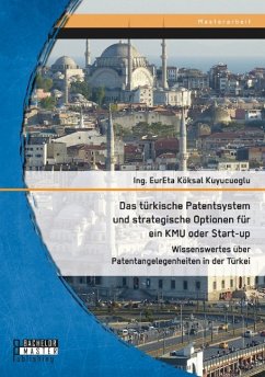 Das türkische Patentsystem und strategische Optionen für ein KMU oder Start-up: Wissenswertes über Patentangelegenheiten in der Türkei - Kuyucuoglu, Köksal