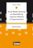Social Media Nutzung zur Beschaffung externen Wissens in Organisationen
