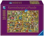 Ravensburger 17825 - Magisches Bücherregal, Colin Thompson, Puzzle 18000 Teile