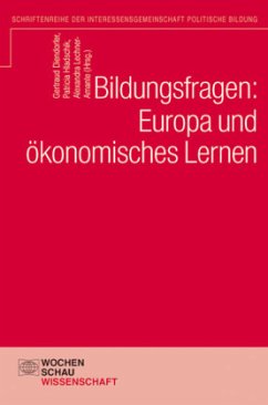 Cover Bildungsfragen: Europa und ökonomisches Lernen