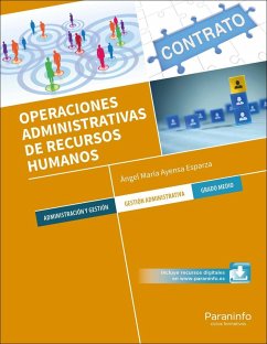 Operaciones administrativas de recursos humanos - Ayensa Esparza, Ángel María